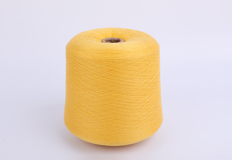 Cashmere yarn-wax yellow
