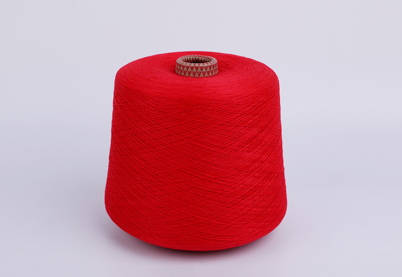 Wool and cashmere blend-China Red