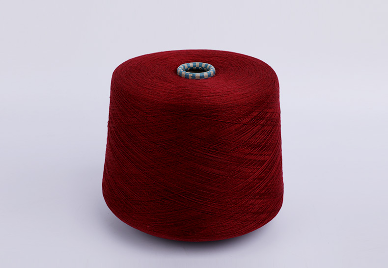 Wool, cashmere blended-date red