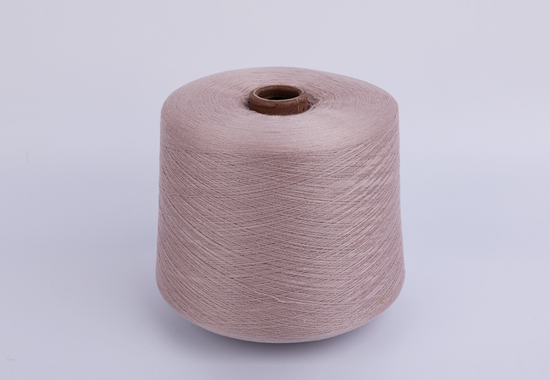 Wool, cashmere, cotton, chemical fiber blended yarn-Camel
